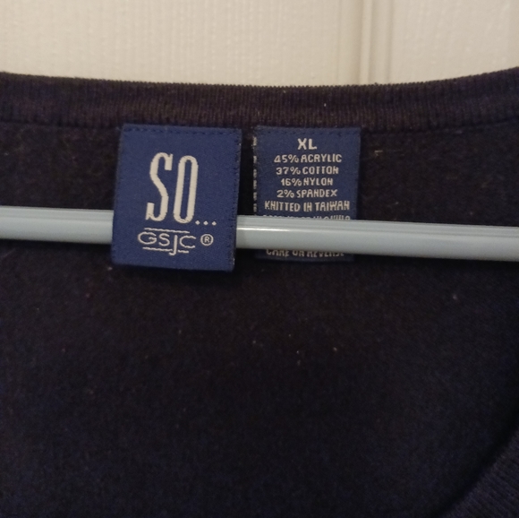 SO GSJC Women's Top size XL - Picture 2 of 3